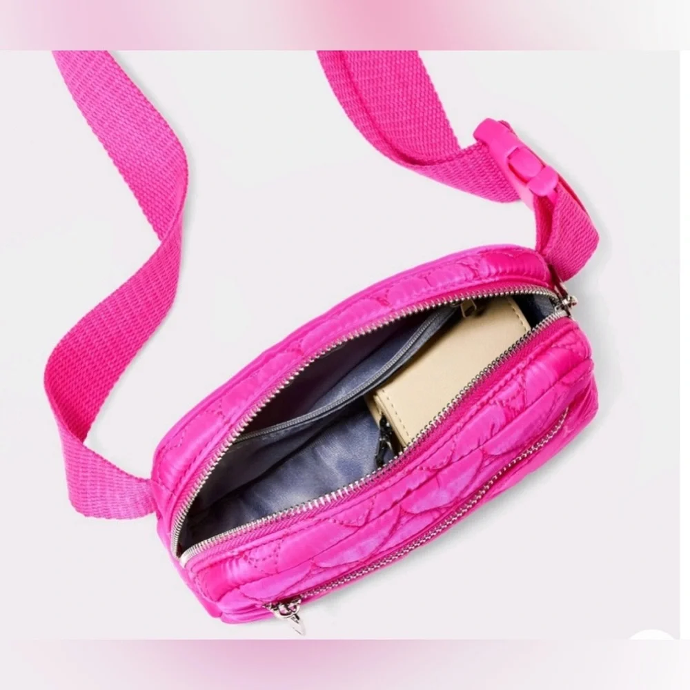 Target Wild Fable Hot Pink Heart Belt Bag